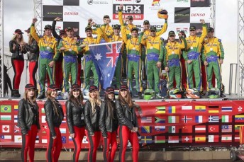 Team Australia at Valencia