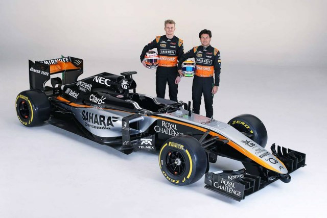 Force India's 2015 livery