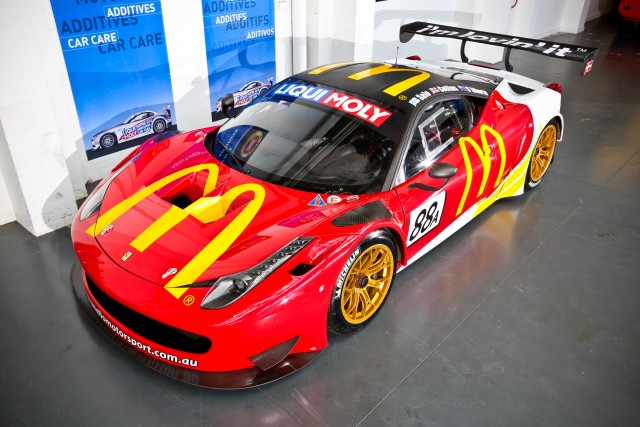 Maranallo Motorsport's striking McDonalds livery
