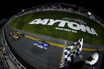 Dale Earnhardt Jr. wins the first Daytona Duel