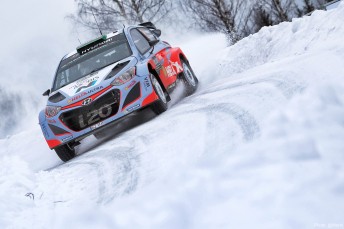 Paddon scored a career-best fifth place