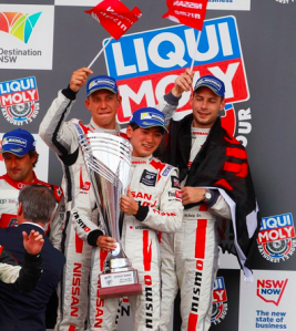 Nissan had planned on leaving Florian Strauss in for the finish but changed tact, electing Katsumasa Chiyo to pilot the GT-R home for the final hour
