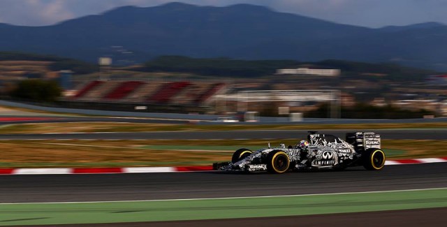Daniel Ricciardo topped the time sheets on day two