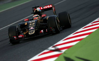 Pastor Maldonado set the pace on day 3 at Barcelona