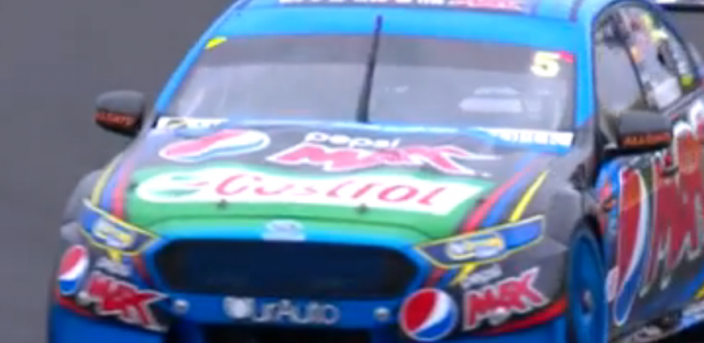 The bonnets of the FG Xs caved in during initial track runs