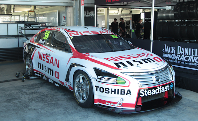 James Moffat's Altima remains in its Nissan Nismo livery