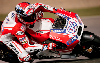 Ducati's Andrea Dovizioso during the final pre-season test at Qatar