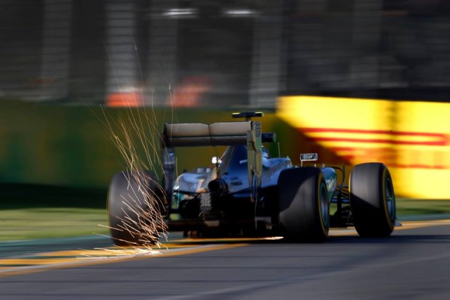 The Mercedes entries left the field in their wake at Albert Park
