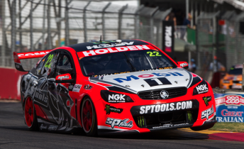 James Courtney scored pole for Race 3 of the season