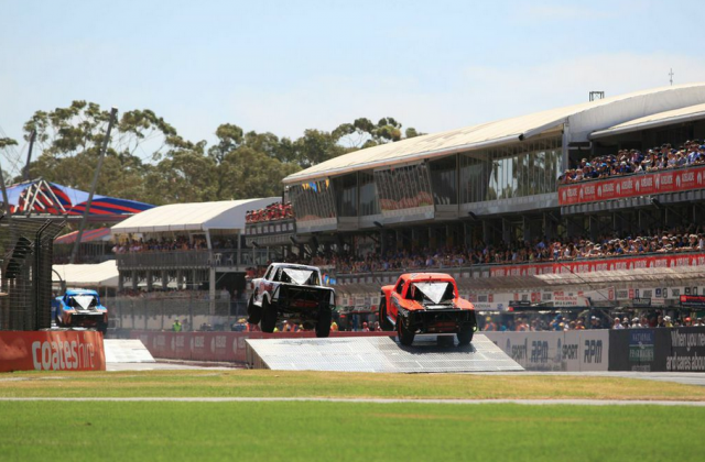 The Super Trucks stole the show at this year's Clipsal 500
