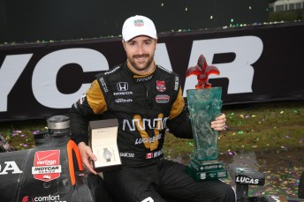 James Hinchcliffe prevails as IndyCar's first visit to New Orleans ends in a timed race