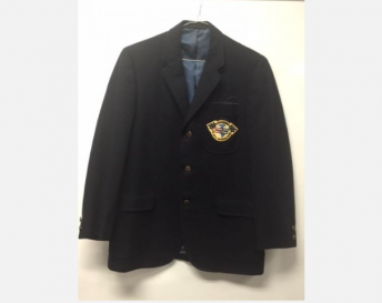 The 100mph Club jacket awarded to Mario Andretti in 1965