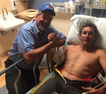 Troy Bayliss will head home fro surgery on a broken leg