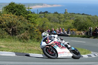 John McGuinness took the TT Zero electric bike race