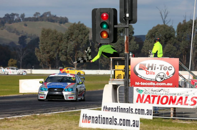 Alex Rullo takes the flag in Race 3