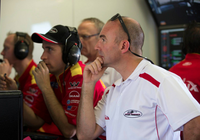 Marcos Ambrose with DJR Team Penske at Hidden Valley