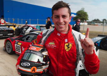 Tony D'Alberto celebrates provisional pole at Townsville