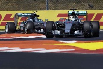 Lewis Hamilton scorched his way to pole position in Hungary
