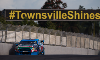 Chaz Mostert fell to eighth in the closing stages of Race 16