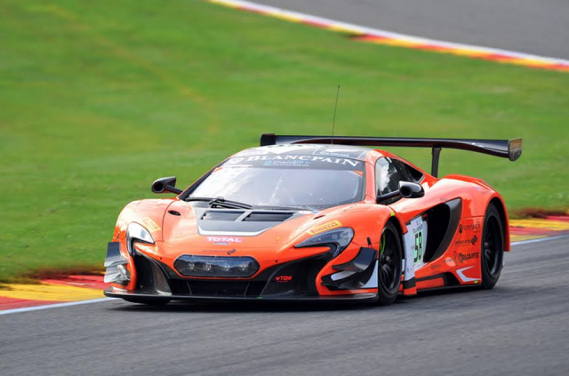 Estre drove the lead Von Ryan McLaren to second on the grid. pic: PSP Images
