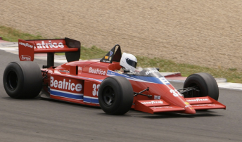 The Beatrice Lola which brought Alan Jones out of retirement in 1985