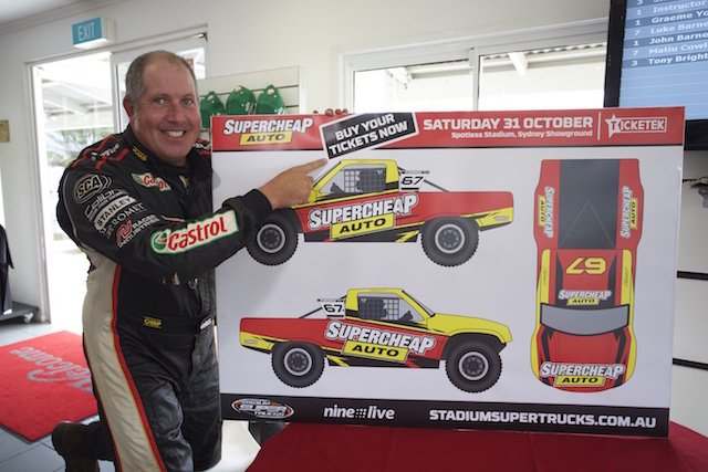 Paul Morris will compete in the two-round Stadium Super Truck Series which includes a dedicated event at Sydney's Spotless Stadium