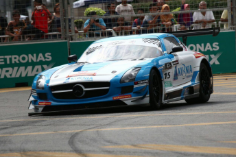 Josh Hunt's Mercedes has been withdrawn