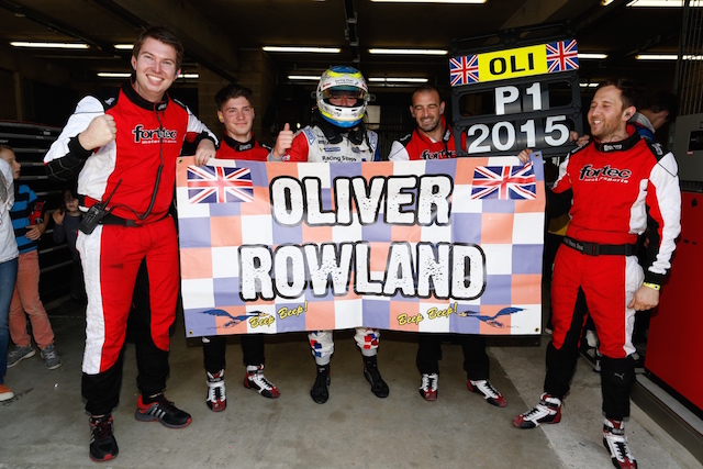 Oliver Rowland has secured the Formula Renault 3.5 Series title