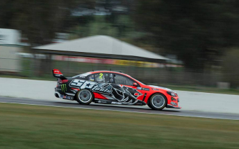 Tander and co-driver Warren Luff shared the HRT's #2 entry