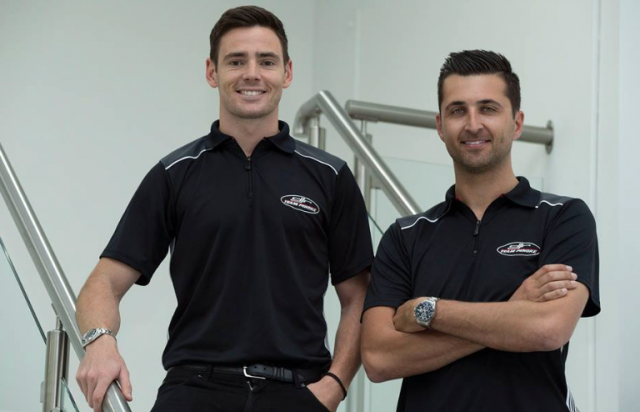 Scott Pye and Fabian Coulthard