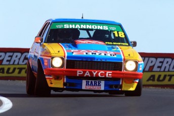 John Bowe on his way to winning the second TCM race