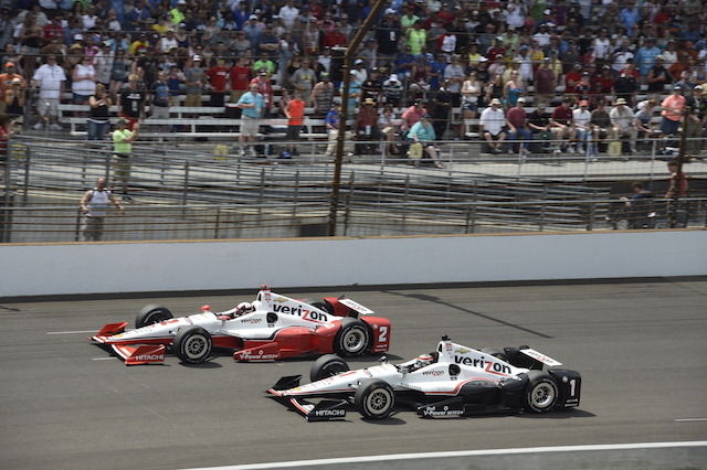 Power was narrowly beaten by team-mate Juan Montoya in the Indy 500