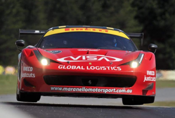 The Grant Denyer/Tony D'Alberto Maranello Motorsport Ferrari