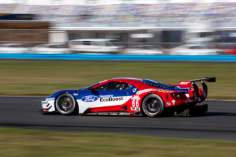 This week's test marks the Ford's first public track appearance