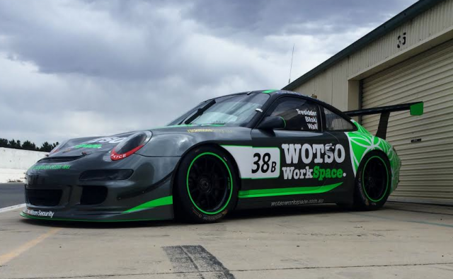 The #38 Porsche David Wall, Daniel Bilski and Paul Tresidder will campaign at the Bathurst 12 Hour