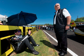Roger Penske and DJRTP driver Scott Pye