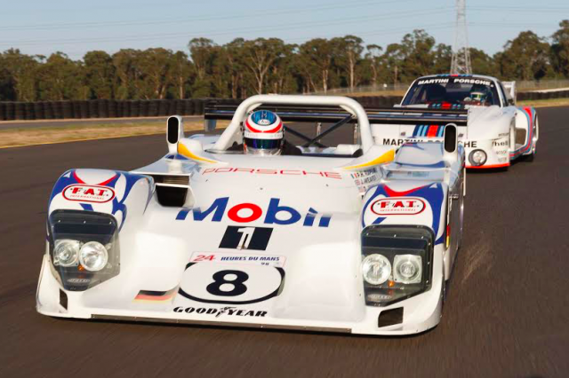 Davison aboard the LMP1-98 at SMP