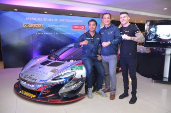 Jono Lester (right) will race for OD Racing in the Asian Le Mans Series
