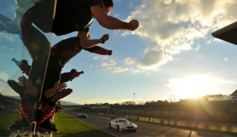 Alex Zanardi claims victory in the final Italian GT race at Mugello