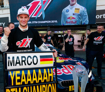 Marco Wittmann claims a second DTM title