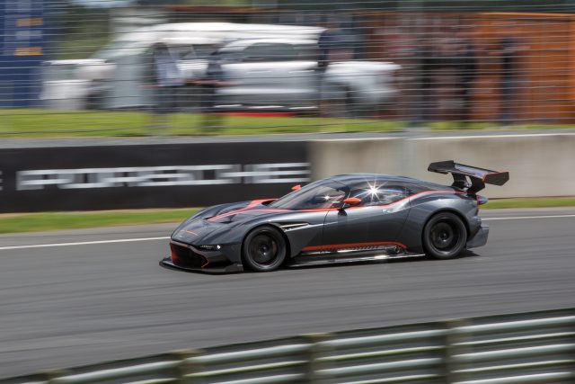 Craig Lowndes pushing the Vulcan pic: Rhys Vandersyde