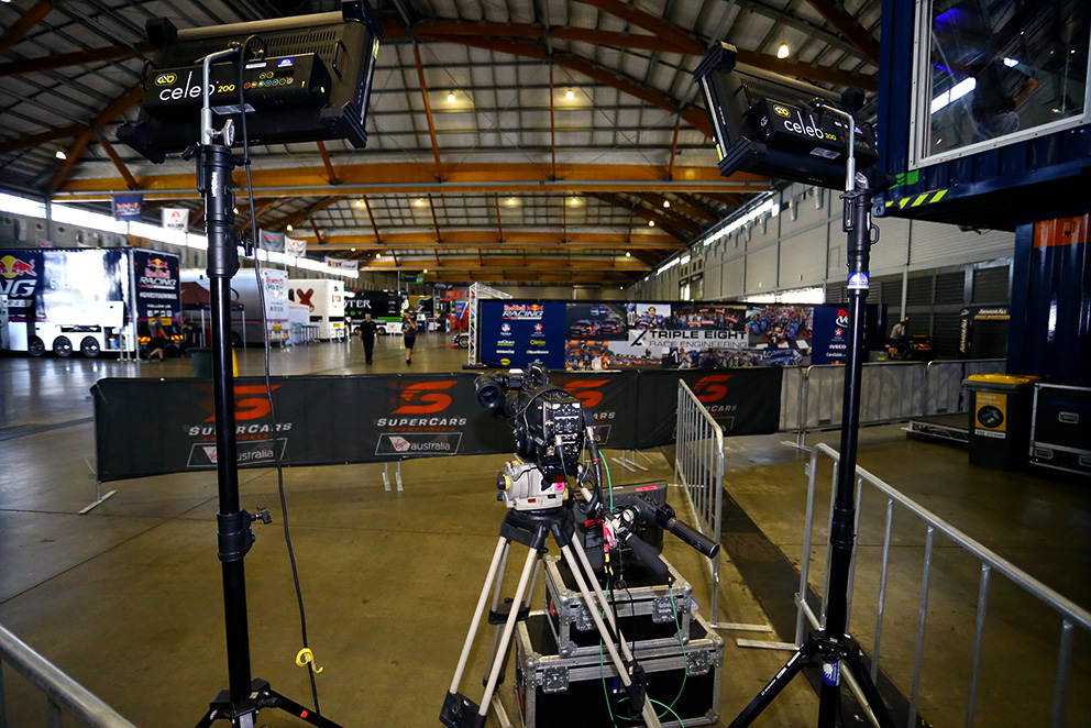 GALLERY Coates Hire Sydney 500 setup Speedcafe