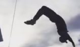 VIDEO: Whincup celebrates with backflip into river