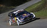 Ogier in control, Loeb crashes in France