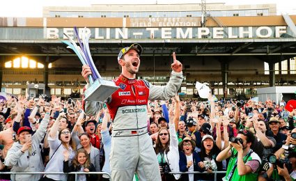 Abt turns pole into victory at Berlin Formula E