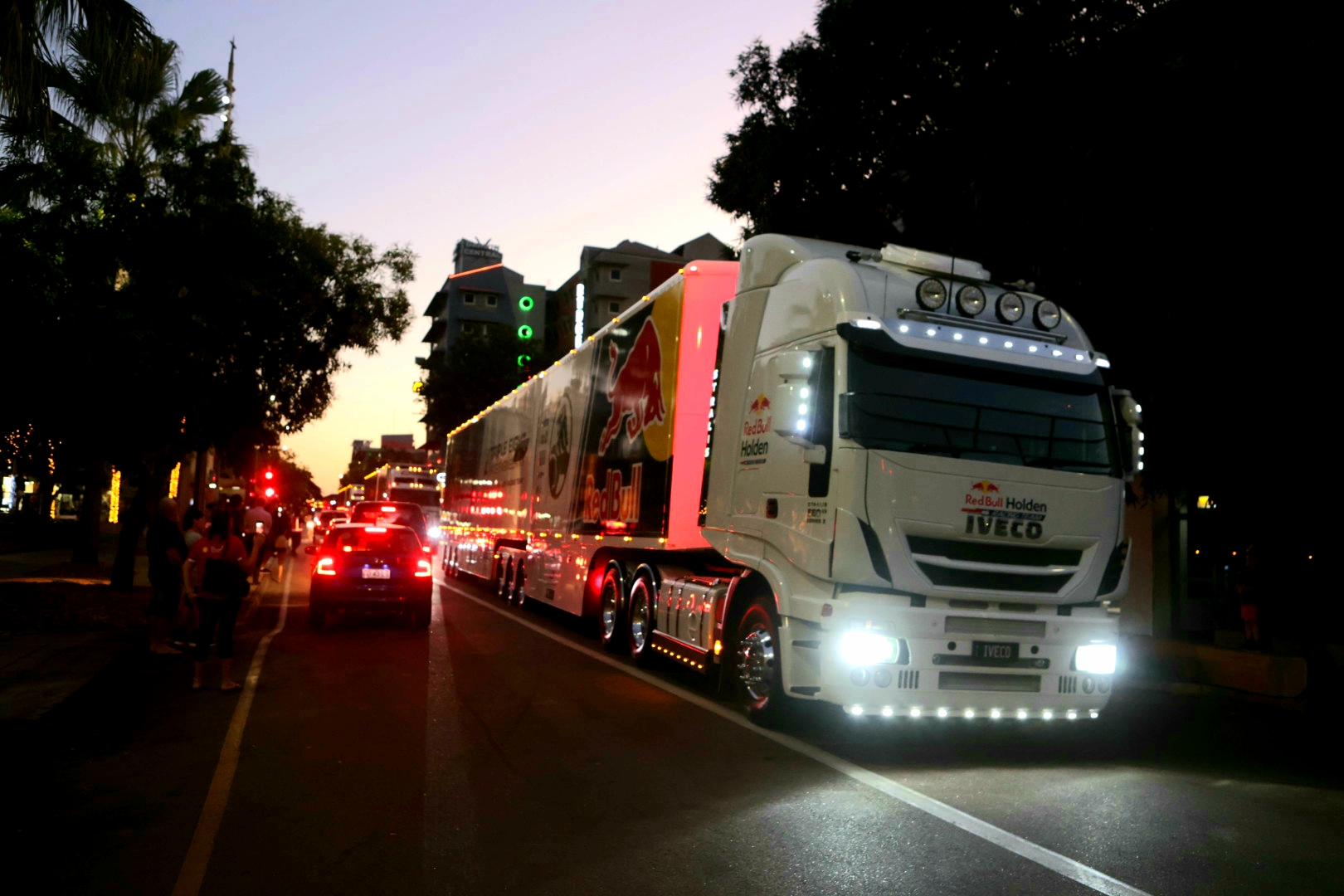 GALLERY Darwin Supercars transporter parade Speedcafe
