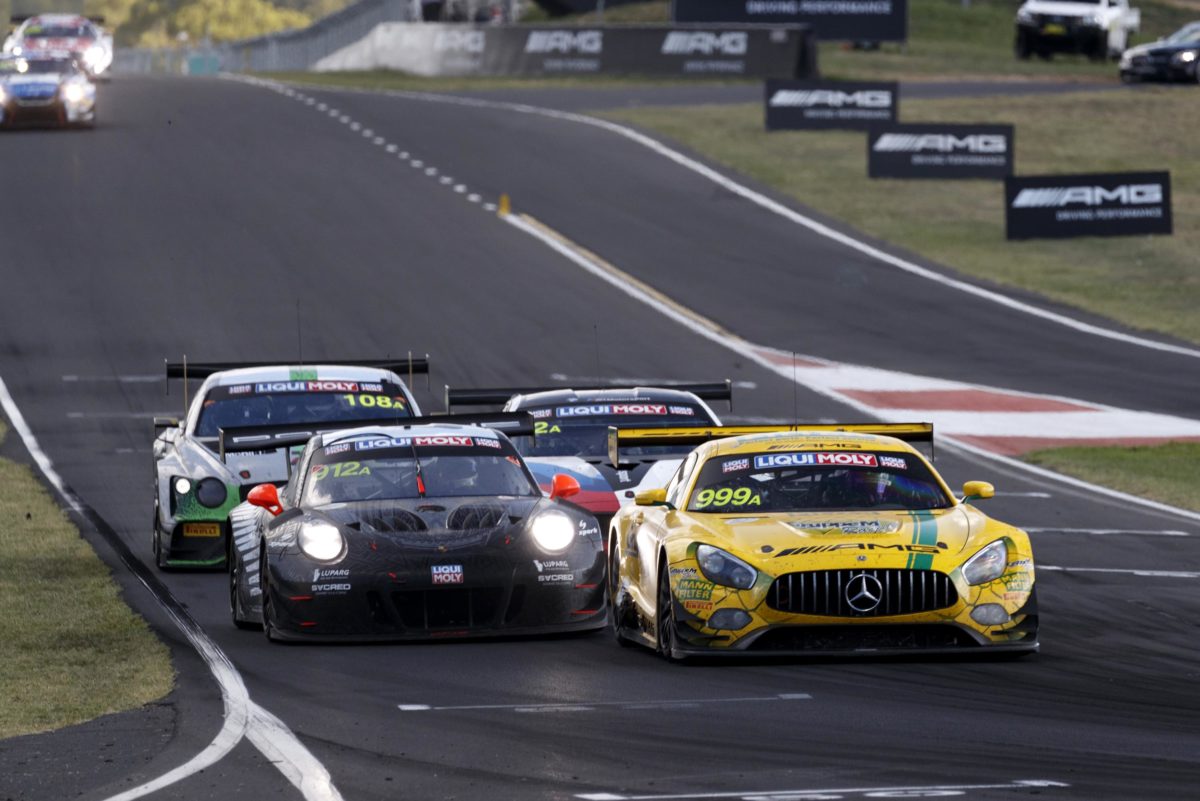 The GruppeM car (#999) in the 2019 Bathurst 12 Hour