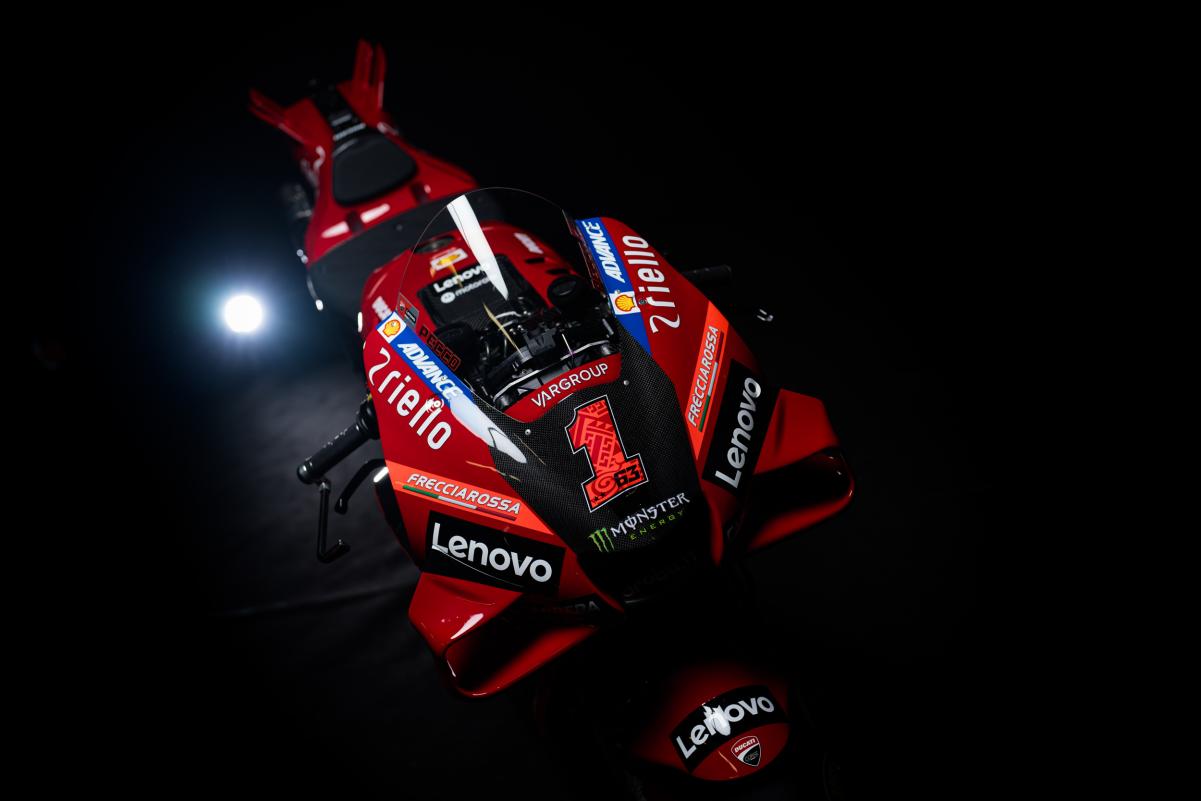 Francesco Bagnaia will race with #1 in MotoGP in 2023